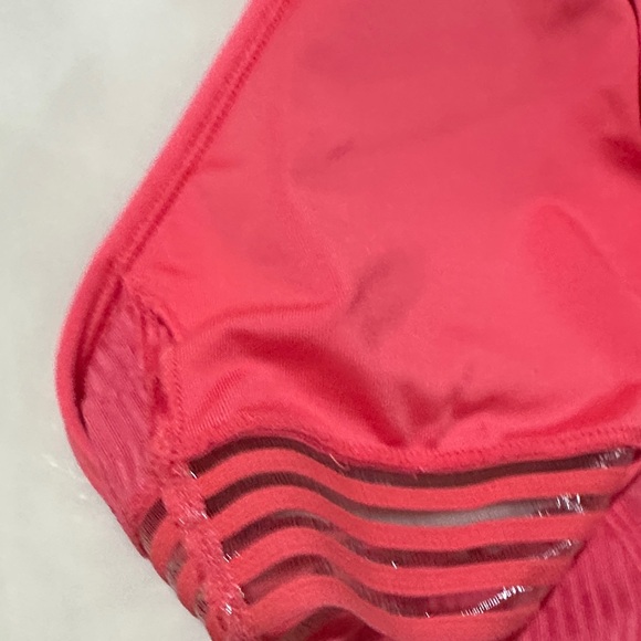 PINK Victoria's Secret Strappy Ribbed Sports/Swim Bra - Pink - Picture 7 of 11